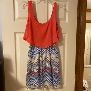 B darlin Aztec dress